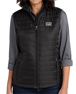 Click to view Ladies Packable Puffer Vest